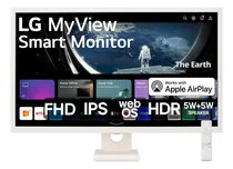 Comprar Monitor LG MyView Smart - Tela IPS de 32'‘, FHD, WebOs, Screen Share, HDR10, ThinQ, Air Play 2, Bluetooth, USB, HDMI - 32SR50F-W
