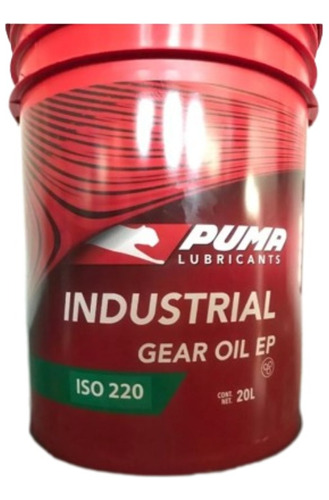 Puma Industrial Gear Oil 220 X20l Aceite Engranajes Omala