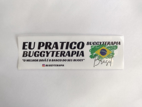 Imagem 2 de 2 de Adesivo Buggyterapia Edição Limitada