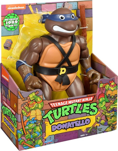 Tortuga Ninja Donatello Gigante Clásica Original 