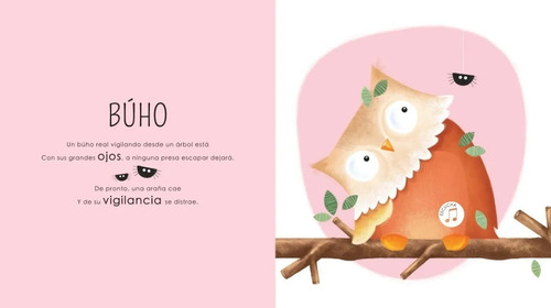 Imagen 2 de 4 de Libro C/ Sonidos Infantil Selva Bosque Campo Sabana Manolito