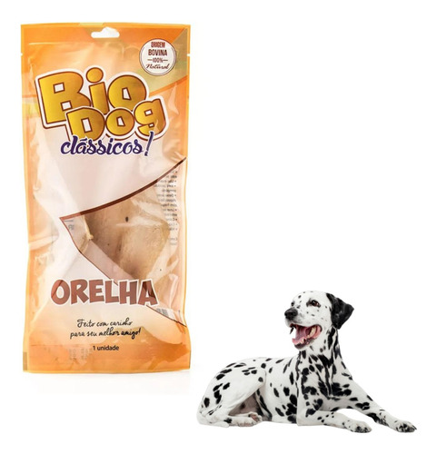 Bio Dog Classicos Orelha De Boi Natural Para Cachorro