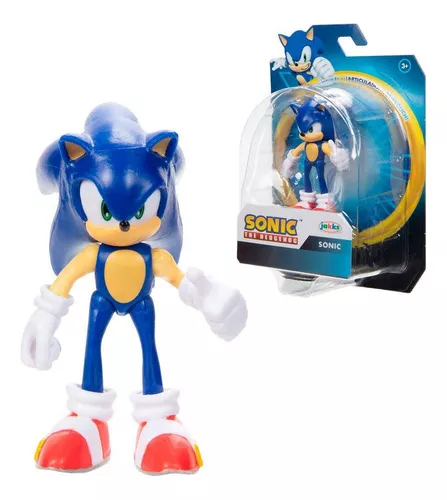 Sonic The Hedgehog Pointing Modern Sonic - Figura de acción de 2.5 pulgadas