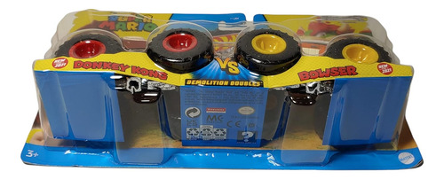 Hotwheels Monster Trucks Donkey Kong Vs Bowser