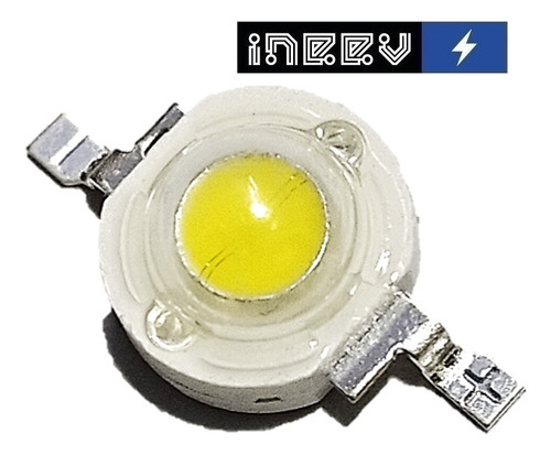 Diodo Led Alto Brillo 1w Rojo Azul Verde Blanco (3 Unidades)