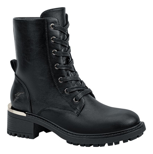 Bota Militar Cordones Planos Talón Goodyear 8523 Lacl