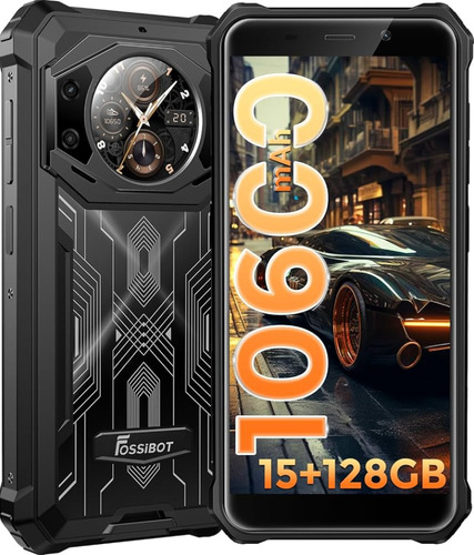 Fbot F101 Pro Grado Militar 15 Gb 128 Uso Rudo Dual Sim Sumergible Doble Pantalla