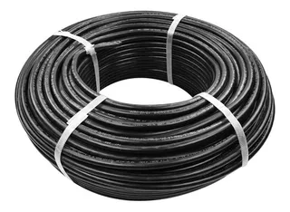 Cable Thw-ls 4 Awg Iusa 201002 Negro 100m Antiflama