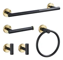 Comprar Juego De Accesorios De Baño De Acero Inoxidable Para Baño, 5