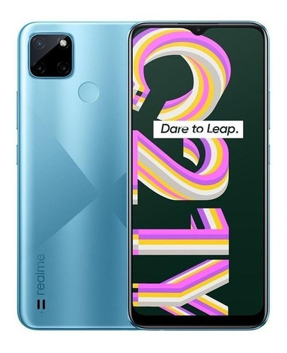 Realme C21Y Dual SIM 64 GB cross blue 4 GB RAM | Parcelamento sem juros