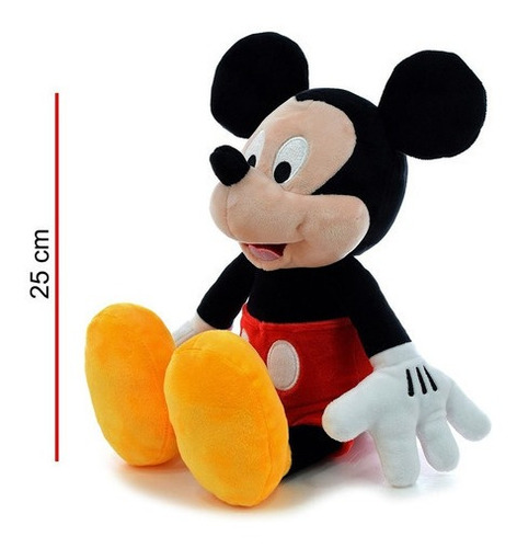 Imagen 1 de 1 de Mickey Mouse Peluche 35 Cm Disney Phi Phi Toys