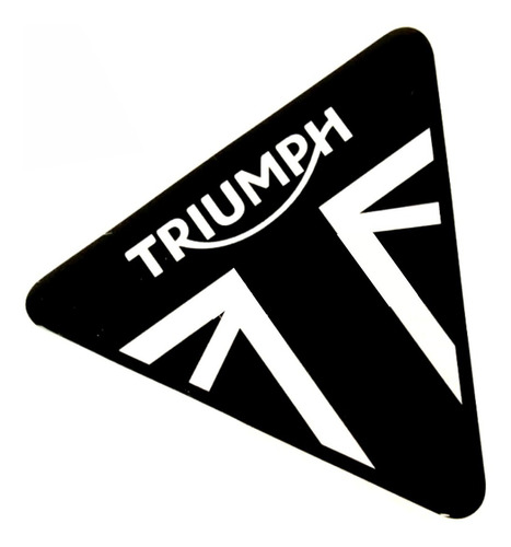 Emblema Adesivo Resinado Escudo Triumph Daytona 7,5x9 Rs07
