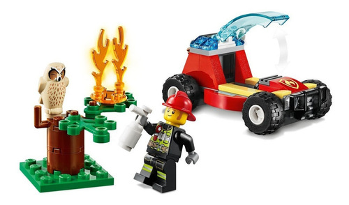 Kit De Construcción Lego City Incendio En El Bosque 60247