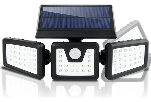 Aplique Lámpara Led Solar Con Sensor De Luz Y Movimiento Ext