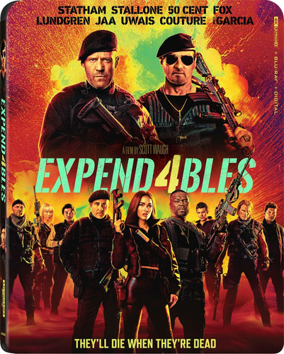 Expendables 4 4k Ultra Hd + Blu-ray + Digital