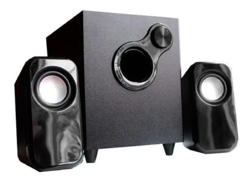 Bocinas Multimedia 2.1 Canales Blackweb Subwoofer