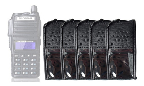 Kit Com 10 Capas Para Rádio Comunicador Baofeng Uv-82