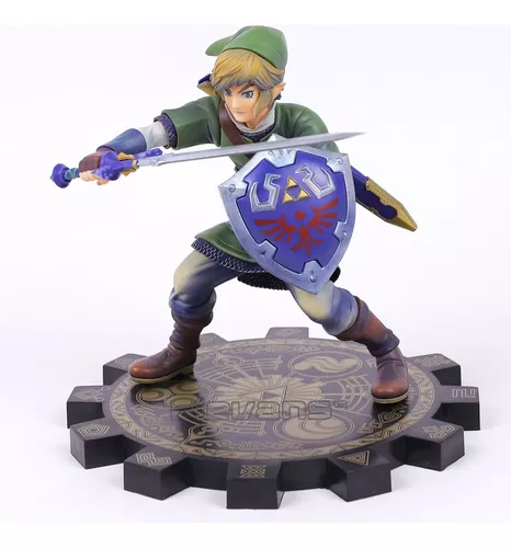 Action figure the legend of zelda link breath of the wild estatua switch  24cm - Action Figures - Magazine Luiza