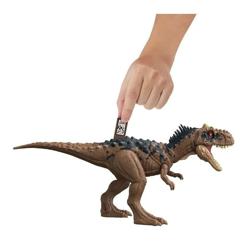 Imagen 3 de 3 de Jurassic World Rajasaurus, Ruge Y Ataca