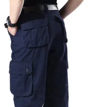 Comprar Pantalones Tipo Cargo Holgados Para Hombre  Monos De Trabajo