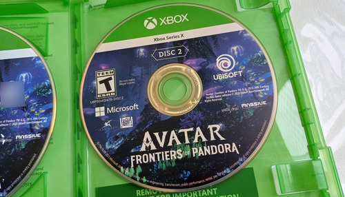 Avatar Frontiers Of Pandora Xbox Series X 2 Discos Impecável (Usado)