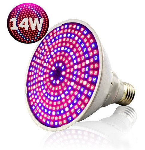 Lampara Led Cultivo Plantas 14w Crecimiento Interior Premium