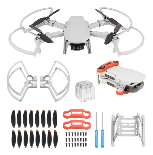 Kit De Accesorios Dron Protector Funda Soporte Aterrizaje