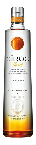 Vodka Ciroc Peach 750ml - Bzs Grupo Bebidas 