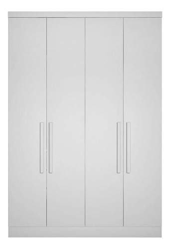 Modulo Para Guarda-roupas Com 4 Portas E 3 Gavetas Branco