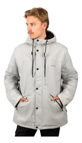 Chaqueta Impermeable Chiporro Unexploredv2 Pearl Gray Hombre
