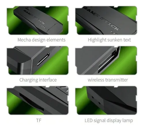 Gamer Stick 4k M8 Lite Para Tv Con Más De 20000 Juegos