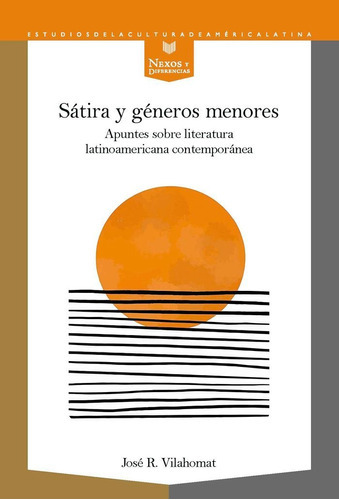 Satira Y Generos Menores Apuntes Sobre, De Vilahomat,jose R. Iberoamericana Editorial Vervuert, S.l., Tapa Blanda En Español