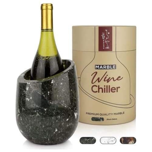 Marble Wine Chiller Bucket 750ml Wine Bottle Cooler And...