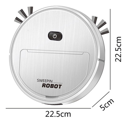 Aspirador De Pó Robô Inteligente Até 90min Runtime Auto Robo