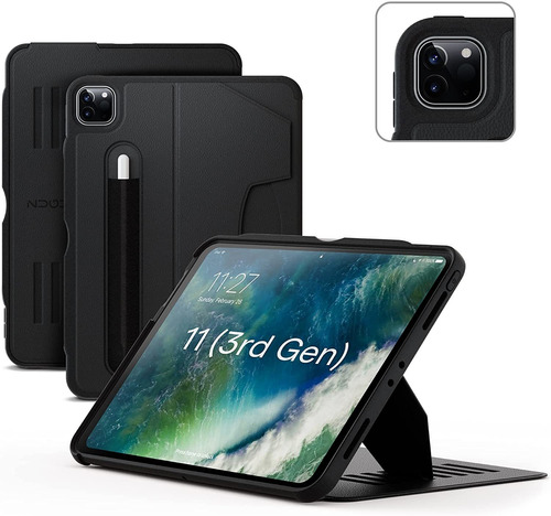 Funda Para iPad Pro 2021/20  Pulgadas11/gen2/3 (color Negro)