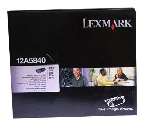 Toner Original Lexmark 12a5840 Optra T610 T612 T614 T614 Nue