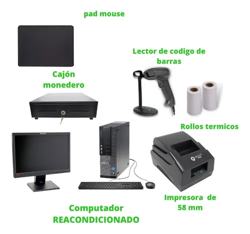 Sistema Pos Caja Registradora Software Y Equipos Facturacion (Reacondicionado)