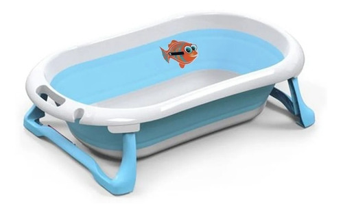 Imagen 6 de 10 de Bañera Para Bebe Plegable Mega Baby Creciendo Importador