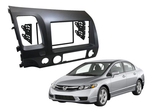 Imagen 2 de 9 de Civic Exs 2007 Marco Adaptador Para Doble Din Zona Sur