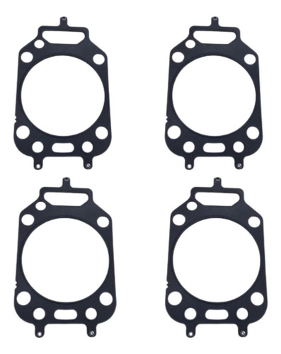 04un Juntas Cabeçote Aço Inox Motor Mwm X10 Para 4 Cilindros