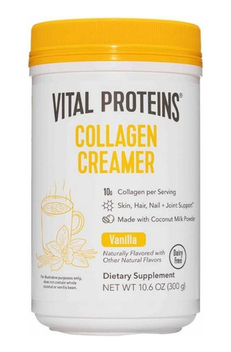 Vital Proteins Collagen Creamer Sabor Vainilla 300g