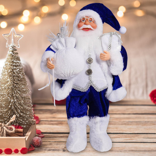 Figura Decorativa De Papá Noel Para Muñeca Navideña, Color A