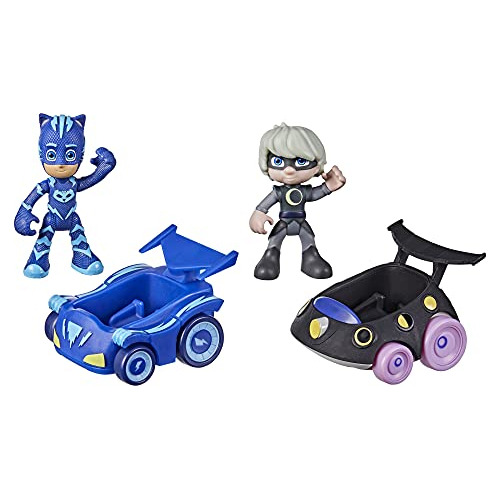 Catboy Vs Luna Girl Battle Racers Preschool Toy, Vehicl...