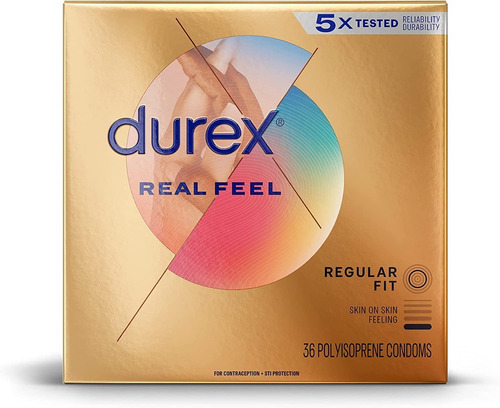 Preservativos Sin Latex Durex Real Feel 36 Unidades