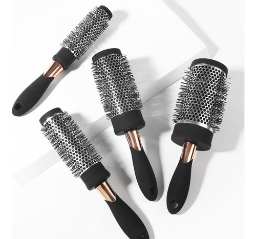Cepillo Brushing Grande Para Cabello Húmedo Seco Desenredant Negro