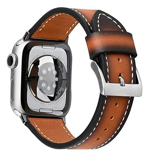 Falandi Para Apple Watch Band Leather 40mm 38mm 44mm 42mm, G