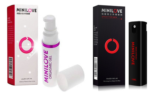 Minilove Retardante + Minilove Gel Excitante - Sexshop