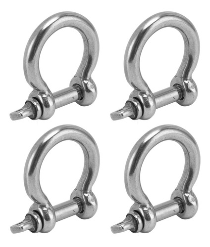 Grillete De Acero Inoxidable 304, 4 Piezas, Anillo En D, For