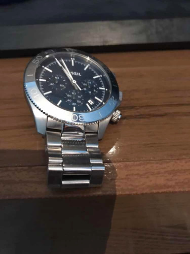 Relógio Fossil Retro Traveler Chronograph Fch2849/z
