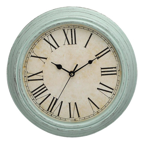 Reloj De Pared Vintage, Grandes Números Romanos,